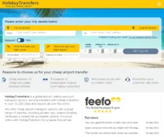 Holidaytransfers.com(Airport Transfers) Screenshot