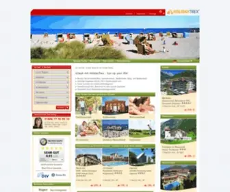 Holidaytrex.de(Urlaub & Reisen im Sommer) Screenshot