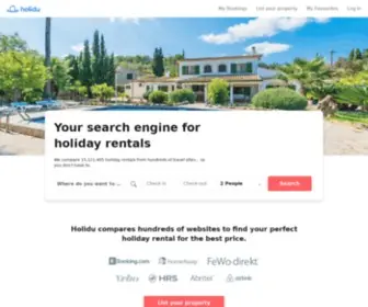 Holidu.com.au(Holiday Rentals) Screenshot