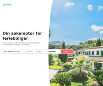 Holidu.no(Feriehus, Hytter, Vilaer & Leiligheter) Screenshot