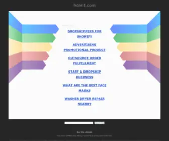 Holint.com(holint) Screenshot