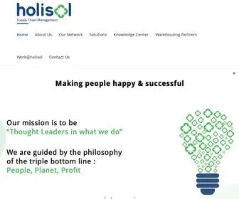 Holisollogistics.com(Holisol Logistics) Screenshot
