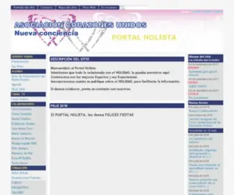 Holista.es(Portal Holista) Screenshot