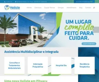 Holiste.com.br(Clínica de Psiquiatria e Saúde Mental) Screenshot