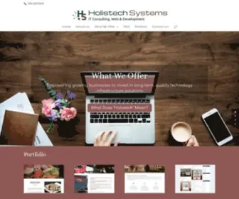 Holistechsystems.com(High Quality Website & Technology Services) Screenshot
