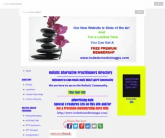 Holistic-Alternative-Practioners.com(Holistic Alternative Practitioners Directory) Screenshot