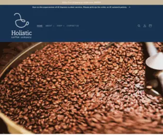 Holistic-Coffee.com(Holistic Coffee Company Limited) Screenshot