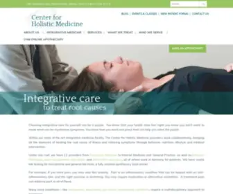 Holistic-Medicine.com(Center for Holistic Medicine) Screenshot