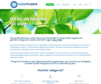 Holistic-Medicine.dk(Aarhus Privatklinik for integreret medicin) Screenshot