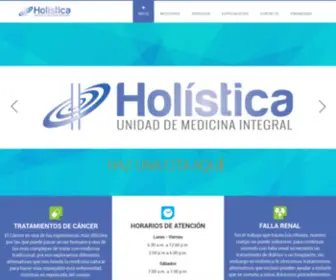 Holisticamedicina.com(Holistica Medicina Integral) Screenshot