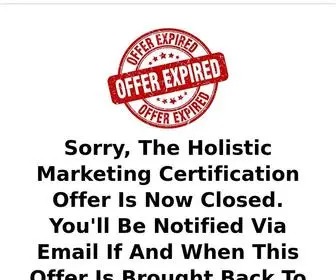 Holisticbusinessmarketer.com(Holistic Marketing Certification) Screenshot