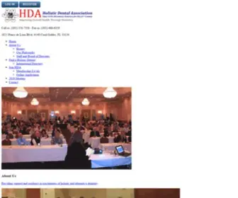 HolistiCDental.org(Holistic Dental Association) Screenshot