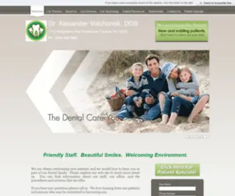 HolistiCDentistpa.com(Feasterville Trevose Dentist. Dr. Alexander Volchonok) Screenshot