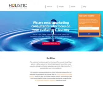 Holisticemailmarketing.com(Email Marketing consultant) Screenshot