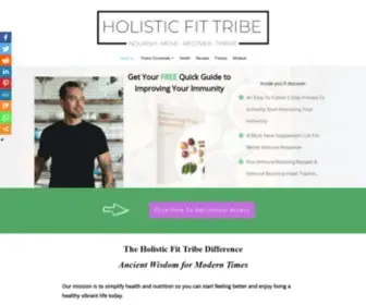 HolisticFittribe.com(Holistic Fit Tribe) Screenshot