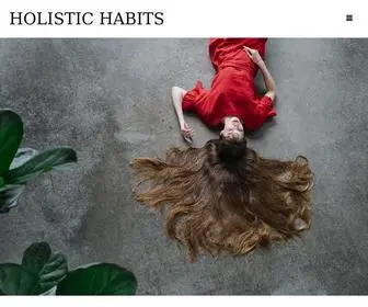 Holistichabits.com(Holistic Habits) Screenshot