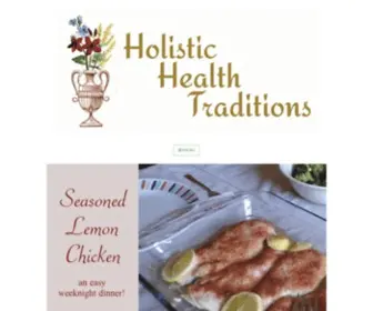 Holistichealthtraditions.com(We believe in the tradition of holistic health) Screenshot