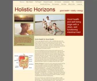 Holistichorizons.com(Holistichorizons) Screenshot