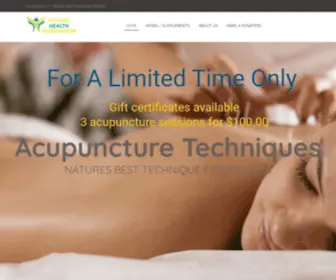 Holisticintegrativeacupuncture.org(Holistic Acupuncture) Screenshot