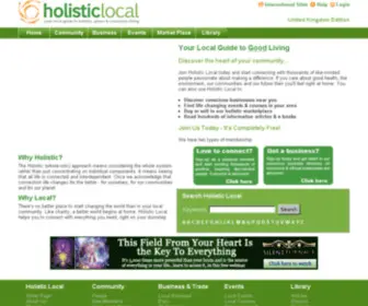 Holisticlocal.co.uk(Holistic Local) Screenshot