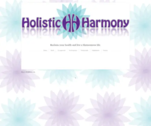 Holisticnj.org(Reclaim your health and live a Harmonious life) Screenshot