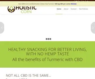 Holisticorn.com(CBD Popcorn) Screenshot