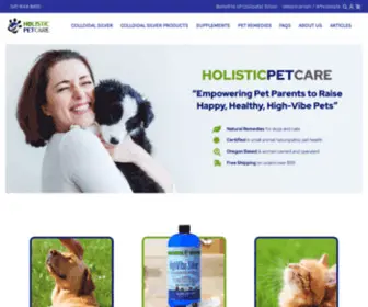 HolisticPetcarellc.com(Colloidal Silver for Dogs) Screenshot