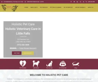 HolisticPetcarenj.com(Holistic Veterinarians Little Falls NJ) Screenshot