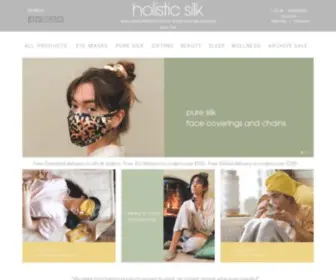 Holisticsilk.com(Wellness & Beauty Products for Sleep & Relaxation) Screenshot