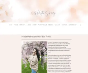 Holisticspring.com(Holisticspring) Screenshot