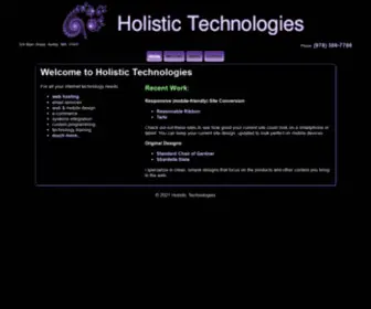 Holistictech.com(Holistic Technologies) Screenshot