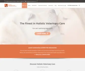 HolisticVetcare.com(Holistic Veterinary Care) Screenshot