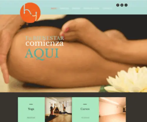 Holisticyogacenter.com(Holistic Yoga Center) Screenshot