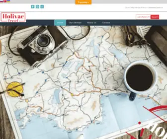 Holivactravel.com(Holivac Travel) Screenshot