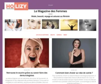 Holizy.fr(Holizy Magazine Mode et Tendances) Screenshot