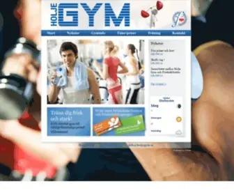 Holjegym.se(Holje Gym) Screenshot