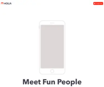 Holla.world(Best Random Video Chat App) Screenshot