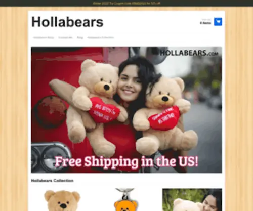 Hollabears.com(Hollabears) Screenshot