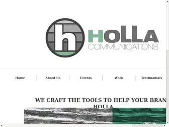 Hollacommunications.com(Hollacommunications) Screenshot