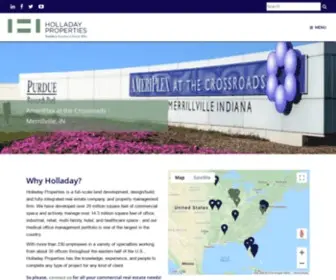 Holladayproperties.com(Holladay Properties) Screenshot