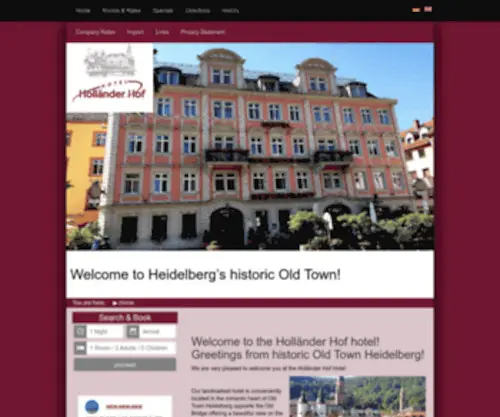 Hollaender-Hof.de(Willkommen) Screenshot