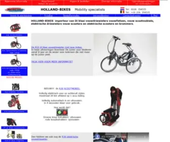 Holland-Bikes.nl(Holland Bikes) Screenshot