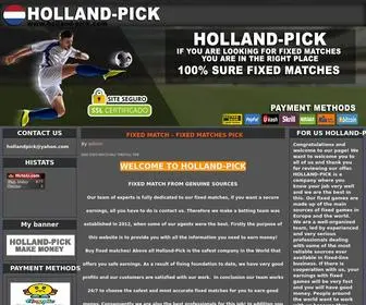 Holland-Pick.com(Dit domein kan te koop zijn) Screenshot