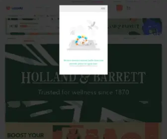 Hollandandbarrett.com.sg(Shop at Holland and Barrett) Screenshot