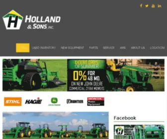 Hollandandsons.com(Holland and Sons) Screenshot