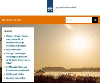 Hollandavesen.nl(Ana sayfa) Screenshot
