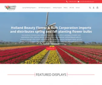 Hollandbeauty.com(Buy Wholesale Dutch Bulbs Online) Screenshot