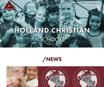 Hollandchristian.org(Holland Christian Schools) Screenshot