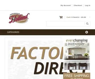 Hollandclearance.com(Discount Metal and Wood Bar Stools) Screenshot