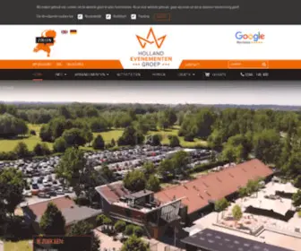 Hollandevenementengroep.com(Allround Evenementenlocatie) Screenshot